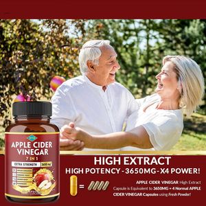 Aeglewell OEM Private Label appelazijn <span class=keywords><strong>capsules</strong></span> helpen bij het verbeteren van de spijsvertering - Product Image 4