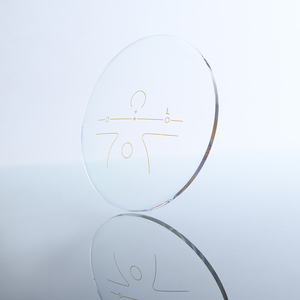 Bán sỉ Cr-39 1.56 tiến bộ photochromic HMC 75mm 12/14mm ống kính quang học kính mắt ống kính mắt ống kính mắt - Product Image 6