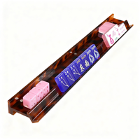 Support de tuiles de Mahjong américain en lucite motif tortue personnalisé, avec poussoir magnétique pratique