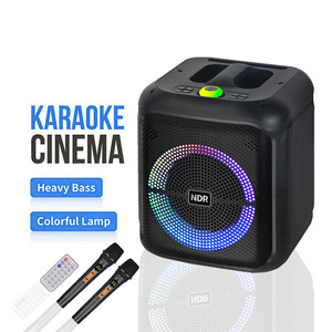 Altavoz de Torre NDR-2210 de 10 Pulgadas con Subwoofer y Bluetooth para Reproducción de Música en Exteriores, Escritorio y Automóvil, Equipo de Karaoke - Product Image 1