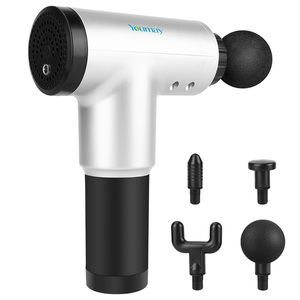 Pistolet de massage facial et corporel pour la gym et le <span class=keywords><strong>yoga</strong></span>, masseur électrique portatif rechargeable à percussion pour tissus profonds - Product Image 2