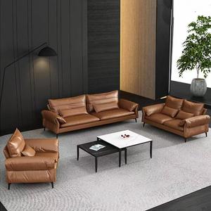 Latest Design Modern Sofa Set Furniture L Shape <strong>Couch</strong> Luxury Minimalist Italian Light Simple Sofa Design Living Room Sofa Cheap - Product Image 3