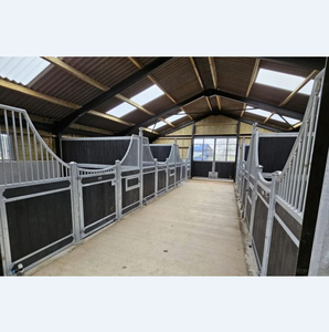 Structure en acier léger pour écurie de chevaux, cadre en acier préfabriqué, arène d'équitation intérieure, terrain équestre, écurie de chevaux portable, hall - Product Image 3