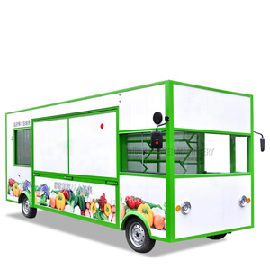 Cuisine extérieure, véhicule rétro, caravane électrique, chariot de nourriture mobile, chariot à hot-dogs, camion à glaces, caravane de restauration rapide - Product Image 5