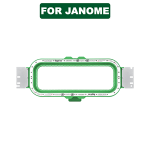 Aro Magnético MaggieFrame de 3.9x12.8 Pulgadas (100x320mm) para Máquinas de Bordar <span class=keywords><strong>Janome</strong></span> MB7, MB7S, <span class=keywords><strong>MB4</strong></span>, MB4S - Product Image 1