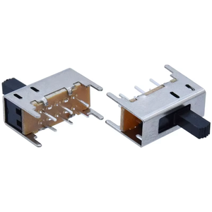Kandens ss22h02 Micro trượt thiết bị chuyển mạch <span class=keywords><strong>Dip</strong></span> 2 cực 2 cách <span class=keywords><strong>6</strong></span> P <span class=keywords><strong>6</strong></span> pin dpdt 2p2t RG dọc mini chuyển đổi chuyển đổi với 4 vị trí - Product Image 5