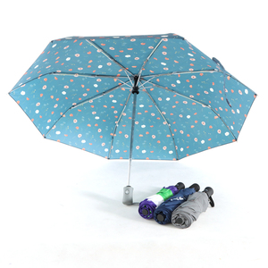 Durable <b>Windproof</b> heat transfer printing Custom rain <b>umbrella</b> and sun blocking - Product Image 3