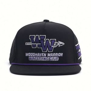 Gorro de Alta Calidad para Cabezas Grandes, Estructurado de 5 Paneles, con Visera Plana y Corte Láser - Product Image 2