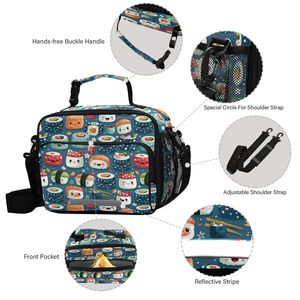 Cute Musubi Design Cooler Bag School Kids Children's <b>Lunch</b> <b>Box</b> Waterproof <b>Insulated</b> Thermal Bento <b>Lunch</b> Bag for Kids - Product Image 4