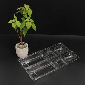 再生宠物塑料活植物车苗花盆运输保护吸塑盒 - Product Image 3