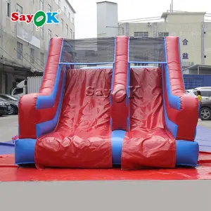 Curso de obstáculo inflável com slide bouncer comercial