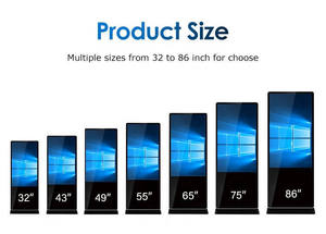 Kiosque interactif Lcd intérieur vertical commercial <span class=keywords><strong>32</strong></span> <span class=keywords><strong>pouces</strong></span> affichage numérique et affichage écran d'affichage de support de Machine publicitaire - Product Image 6