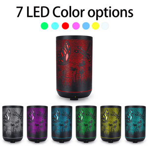 Butterfly Pattern Aroma Diffuser 300ml Mini Humidifier Night <b>Light</b> With <b>Timer</b> <b>For</b> Home Office Use - Product Image 4