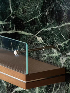 Gabinete de Cocina Moderno Personalizado con Isla de Madera Sólida de Lujo y Mármol, Diseño Sofisticado para Espacios Exclusivos - Product Image 5