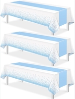 Support taille personnalisée imprimé écologique jetable chemin de table airlaid papier nappe couverture de table