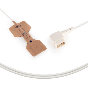 Compatible con Criticare 504DX/507EL, Sonda y Sensor de SpO2 Desechables para Adultos, Desinfección para Uso Hospitalario - Product Image 1