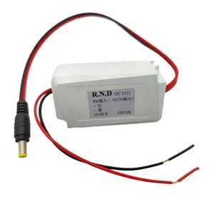 Converter DC24V(14-40V) to DC 12V 3A waterproof