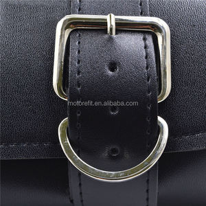 Motorefit-Bolsa de herramientas para horquilla delantera de cuero PU para motocicleta, alforja de equipaje para Harley, Chopper, Bobber Cruiser - Product Image 4