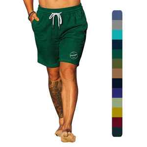 Short en velours côtelé de 5 pouces pour hommes de haute qualité décontracté solide imprimé Logo Fitness conception de cargaison en plein air - Product Image 1