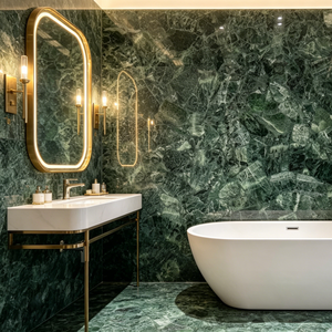 Lastre di Agata Verde di Alta Qualità e Durevoli per Rivestimenti Personalizzati di Pareti e Pavimenti per Interni Moderni di Appartamenti, Hotel e Ville di Luca - Product Image 6