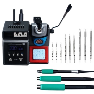 Estación de Soldadura Electrónica Comercial con Punta de Soldador 220V Sin Plomo para Teléfonos Móviles y Maquinaria Industrial - Nueva Soldadora - Product Image 3