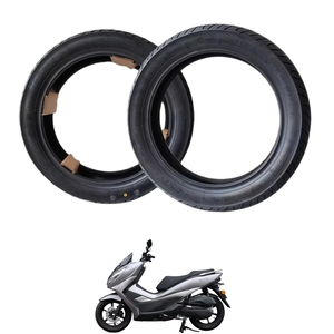 Ensemble de pneus et de jantes semi-slicks sans chambre à air Performance 110/80-14 130/70-14 Original Haojue UHR150 - Product Image 2