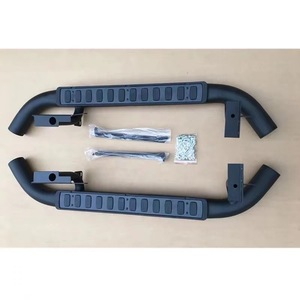 Escalones laterales de estribo de acero 4x4 para Land Rover <span class=keywords><strong>Defender</strong></span> 90 110 2005-2022 Kit de carrocería automática para pedales Land Rover <span class=keywords><strong>Defender</strong></span> - Product Image 6