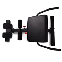 Chaise romaine professionnelle américaine en promotion avec structure robuste, banc d'hyperextension pour exercices abdominaux et de la taille en salle de sport