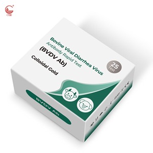 Kit de Prueba Rápida de Anticuerpos contra el Virus de la Diarrea Viral Bovina (BVDV) para Diagnóstico Veterinario de Ganado, ISO13485, OEM, ODM, 1 Prueba o 25 Pruebas - Product Image 5