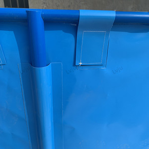 LVJU – usine à la recherche de partenaires, bâche ronde pliable Durable personnalisée, Biofloc aquariums d'aquaculture ferme étang à poissons - Product Image 5