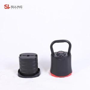 2026 New Gym Fitness Adjustable Kettlebell 6 <b>Weight</b> Levels 3.5-18 Kgs Quickly <b>Free</b> <b>Weights</b> Kettle Set for - Product Image 4