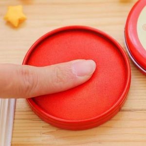 Tinta para Sellos con Péptidos Xi, 7.5 cm, Roja, a Base de Aceite, Resistente al Agua, para Uso en Oficina, Paquete de 5 - Product Image 2