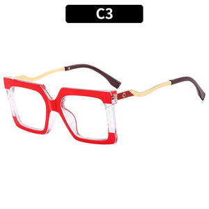 Rétro carré femmes Anti Blue Ray <span class=keywords><strong>lunettes</strong></span> cadre <span class=keywords><strong>tendance</strong></span> <span class=keywords><strong>2022</strong></span> nouveau clair ordinateur <span class=keywords><strong>lunettes</strong></span> <span class=keywords><strong>lunettes</strong></span> optiques - Product Image 5