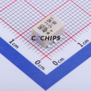 ADP-2-10+ RF Power Divider/Combiner SMD-6P,7.9x5.6mm RF 1-to-2 5MHz~1GHz 0.9dB - Product Image 1