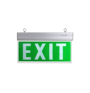 Precio de fábrica IP 65 LED recargable Iluminación de escape de emergencia Luz de señal de salida de acrílico - Product Image 3
