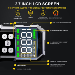 Прочный аварийный стартер, пусковое устройство для автомобиля, пусковое устройство 21800 мА · ч, емкость аккумулятора, пусковое устройство с воздушным насосом - Product Image 6