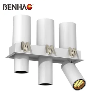BENHAO חדש מוצר אלומיניום נגד לסנוור Custom חכם Tuya דאלי 2.4G הארה זווית אור משרד Led ספוט מנורה