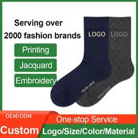 Chaussettes en coton personnalisées avec logo, vente chaude, OEM ODM, imprimées, style streetwear, vente en gros, faible MOQ, fourniture directe usine