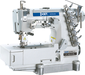 DT500-01DB DOIT <b>4</b> Needle <b>6</b> Thread Flat <b>Bed</b> Interlock Coverstitch Sewing Machine Price - Product Image 1