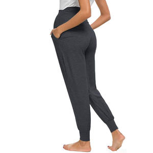<span class=keywords><strong>Pantalon</strong></span> de maternité bon marché <span class=keywords><strong>Pantalon</strong></span> décontracté pour femmes enceintes avec poche <span class=keywords><strong>Pantalon</strong></span> long extensible de couleur unie <span class=keywords><strong>Pantalon</strong></span> de yoga 2 pcs - Product Image 4