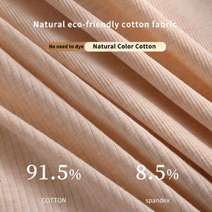 B649 #   Ropa Interior de Algodón de Color Natural Personalizada de Fábrica, Bragas Transpirables Antibacterianas que Levantan los Glúteos <span class=keywords><strong>sin</strong></span> Dejar Marcas para Mujer, Uso Diario - Product Image 3
