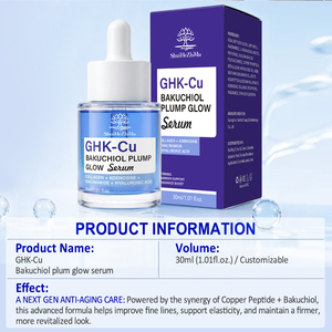 Sérum Rénovateur Facial Sans Démêllement au Bakuchiol et GHK-Cu – Lissage Sans Irritation, Revitalisant, Peptide de Cuivre Avancé pour une Peau Rénovée - Product Image 6