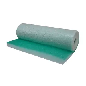 F5 Paint Stop Roll Full Adhesive EU5 Merv 9 Ceiling Filter Media Fiberglass Air Filter Roll Airbrush Spray Booth Floor Filter