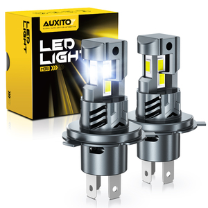 AUXITO 9003 <b>LED</b> <b>Headlight</b> Bulbs 6500K White 40W 3900LM super bright original size 1:1 bulbs H4 <b>LED</b> <b>headlight</b> bulbs - Product Image 1