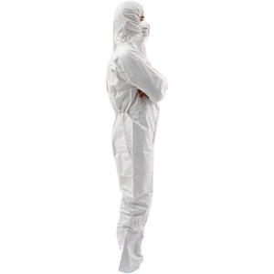 Bata desechable para ropa Civil, aislamiento de seguridad biológica para una habitación limpia, traje Hazmat - Product Image 4