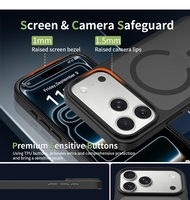 Étui de téléphone portable translucide de luxe avec anneau magnétique, sensation de peau, pour iPhone 18 Pro Max, coque de téléphone personnalisée