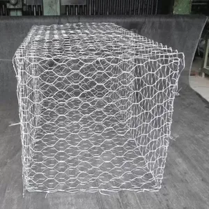 Bán nóng tiêu chuẩn cao mạ kẽm dây sắt lưới gabion boxprecision gabion Tường Lồng dệt mạ kẽm PVC gabion - Product Image 6