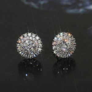 Eleganti Orecchini a Perno Geometrici a Forma di Girasole per Donne, Accessori per Orecchie alla Moda per Uso Quotidiano - Product Image 2