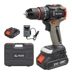Multi-Function Portable 21V Lithium Variable Speed Brushless Motor Impact Cordless <b>Mini</b> <b>Drill</b> OEM Supported Hand Tools PICUSBS63 - Product Image 4