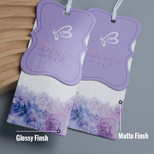 ป้ายแขวนติดเสื้อผ้าป้ายยี่ห้อดีไซน์แฟชั่น - Product Image 2